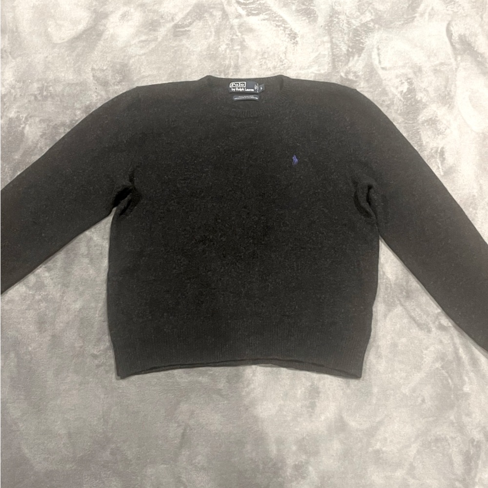 Men’s Polo lamb wool sweater